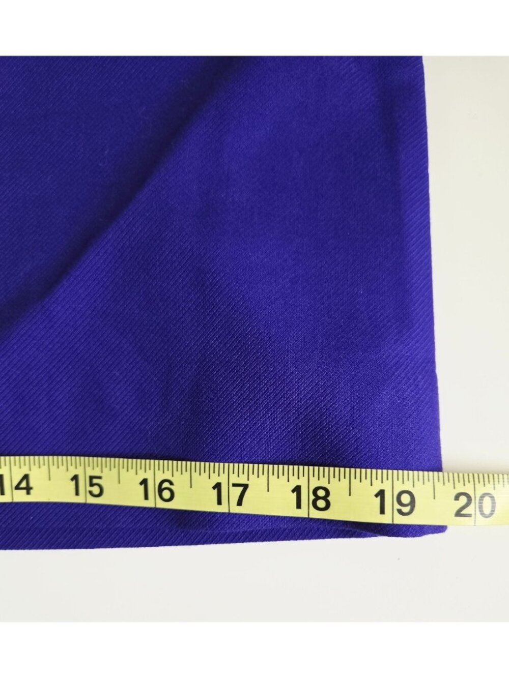 J. Crew Factory Women's Mini Skirt 100% Cotton Indigo Purple Size 6 NWT - Picture 10 of 10
